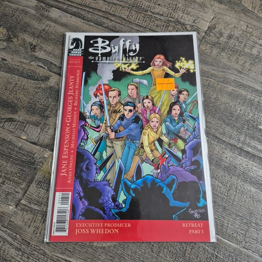 Buffy The Vampire Slayer Comic Season 8 #26 Retreat #1 Dark Horse Whedon Jeanty